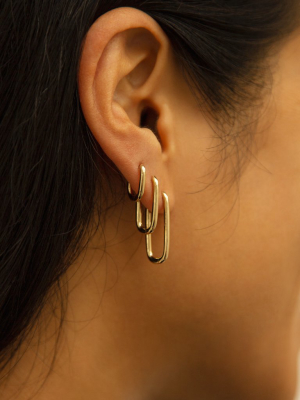 Alex Eagle X Otiumberg Small Gold Earring