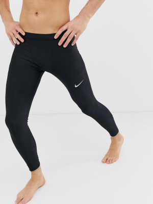 Nike Running Mobility Tights In Black