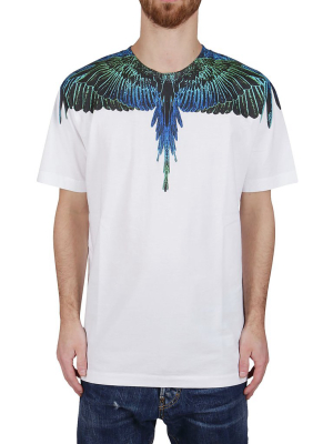 Marcelo Burlon County Of Milan Wings Print T-shirt