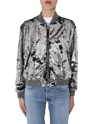 Golden Goose Deluxe Brand Sequins Bomber Jacket