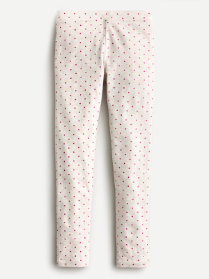 Girls' Everyday Leggings In Foil Dot