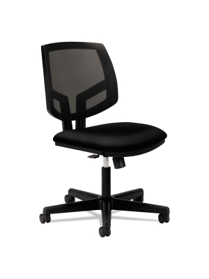 Hon Volt Series Mesh Back Task Chair Synchro-tilt Black Fabric 5713ga10t