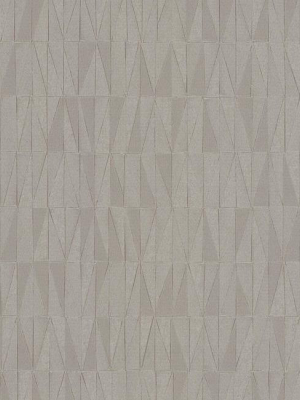 Frost Wallpaper In Grey Pearlescent From The Terrain Collection By Candice Olson For York Wallcoverings