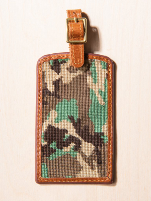 Camo Luggage Tag