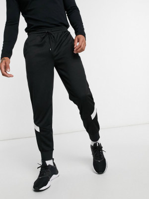 Puma Iconic Mcs Logo Sweatpants In Black