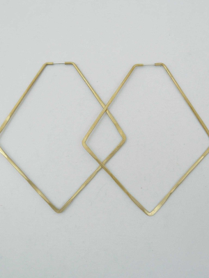 Anyo Hoops Brass, 2 Sizes