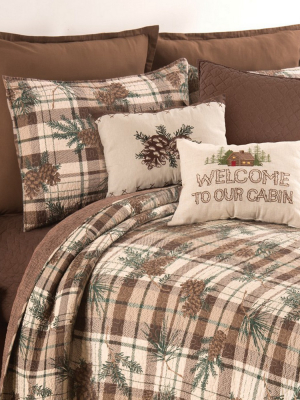 C&f Home Lookout Lodge Rustic Lodge Quilt Mini Set