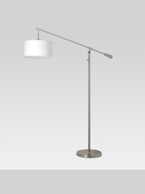 Cantilever Floor Lamp Nickel - Threshold™