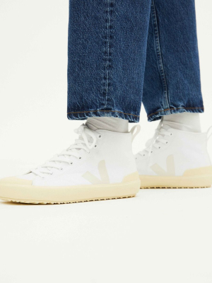 Veja Women's Nova Ht Canvas, White/butter Sole