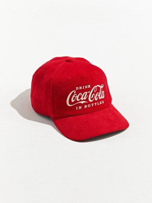 Coca-cola Corduroy Baseball Hat
