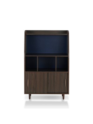 Merca Bar Cabinet Wenge - Mibasics