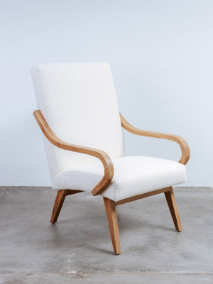 Teak Claudine Lounge Chair