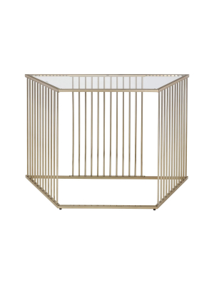 Console Table Brass - Acme Furniture