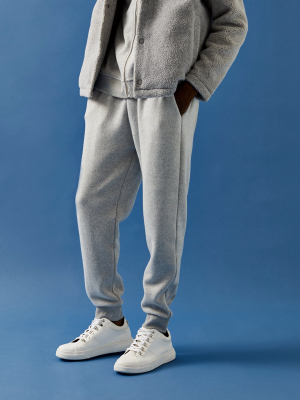 Gray Twill Sweatpants