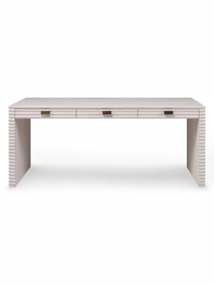 Mr. Brown Belmont Desk - Rustic White Pine