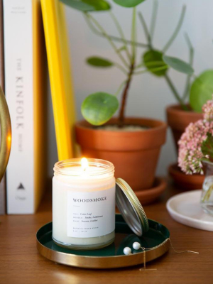 Woodsmoke Minimalist Candle