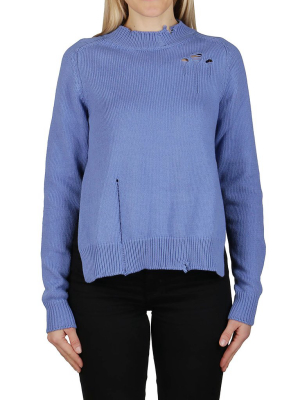 Maison Margiela Distressed-effect Jumper