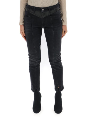 Givenchy Slit Hem Denim Jeans