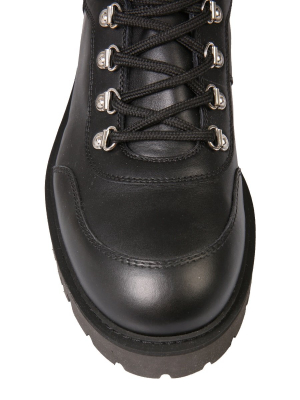 Moschino Lace Up Hiking Boots