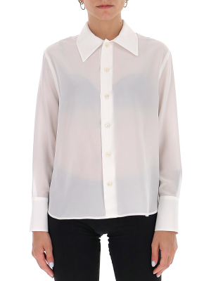 Saint Laurent Sheer Tailored Shirt