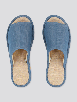 Chambray Slippers