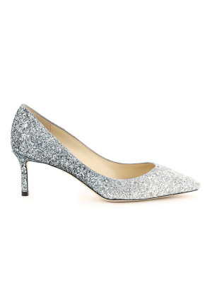 Jimmy Choo Romy 60 Dégradé Glitter Pumps