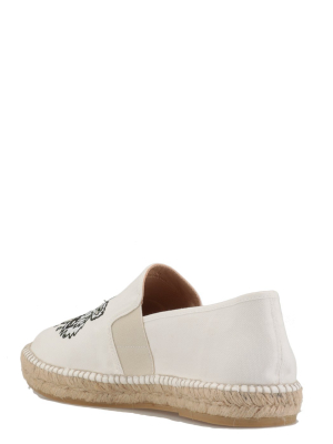 Kenzo Tiger Embroidered Slip-on Espadrilles