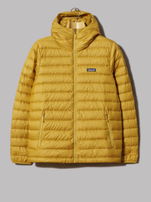 Patagonia Down Sweater Hoody (buckwheat Gold)