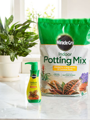 Miracle-gro® Indoor Potting Mix & Indoor Plant Food