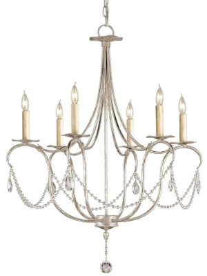 Crystal Lights Gold Chandelier