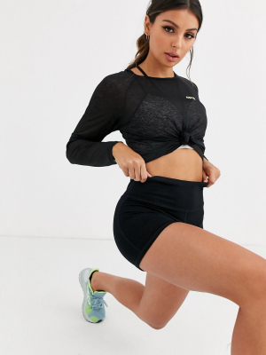 Asos 4505 Icon Long Sleeve Yoga Top