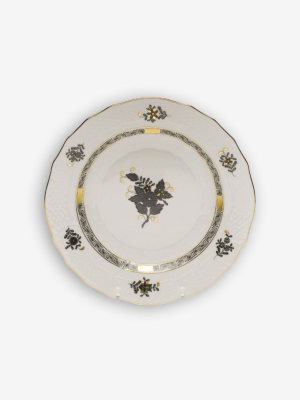 Chinese Bouquet 8.25" Dessert Plate By Herend