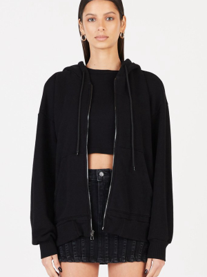 Brooklyn Oversized Zip Hoodie