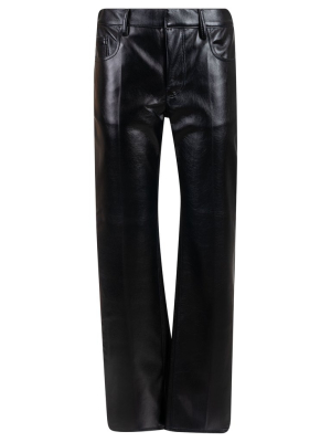 Philosophy Di Lorenzo Serafini Leather Straight-leg Pants