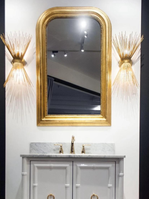 Waverly Mirror Gold Leaf