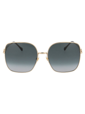 Gucci Eyewear Square Frame Sunglasses