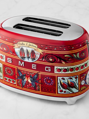 Smeg Dolce & Gabbana 2-slice Toaster