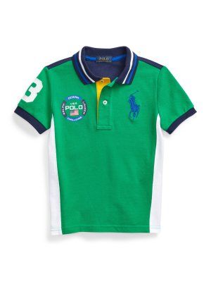 Big Pony Cotton Mesh Polo