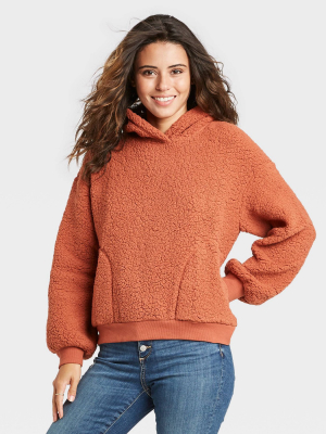 Women's Sherpa Hooded Sweatshirt - Universal Thread™