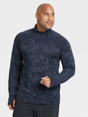 Men's Seamless 1/4 Zip Pullover - All In Motion™