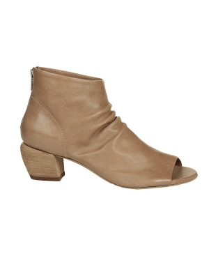 Officine Creative Peep-toe Ruched Boots