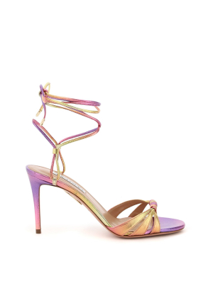 Aquazzura Sole Lacing Sandals