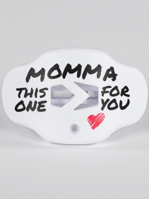 Momma White Football Mouthguard