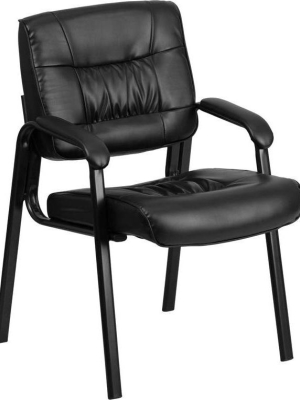 Office Side Leather Chair - Riverstone Furniture Collection