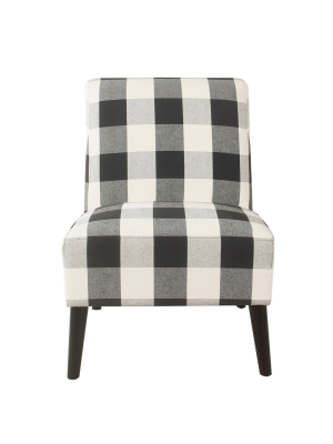 Modern Armless Accent Chair - Homepop