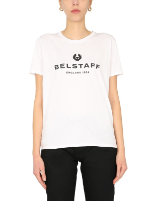 Belstaff Logo Printed T-shirt