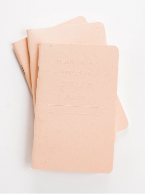 Embossed Pocket Notebook - Memo