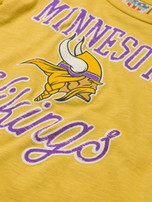 Girls Vikings Game Day Tee