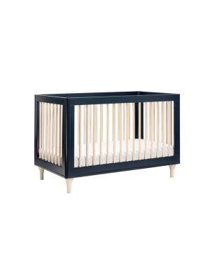 Lolly 3-in-1 Convertible Crib - Navy/washed Natural