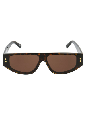 Stella Mccartney Eyewear Star Logo Embellished Sunglasses